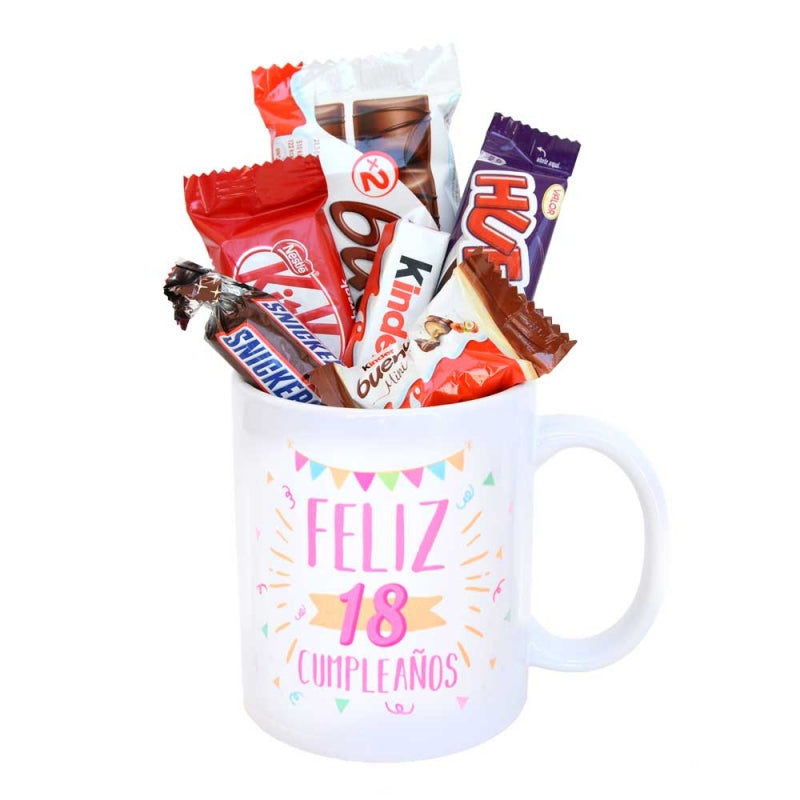 Taza - Cumpleaños feliz (edad personalizada)