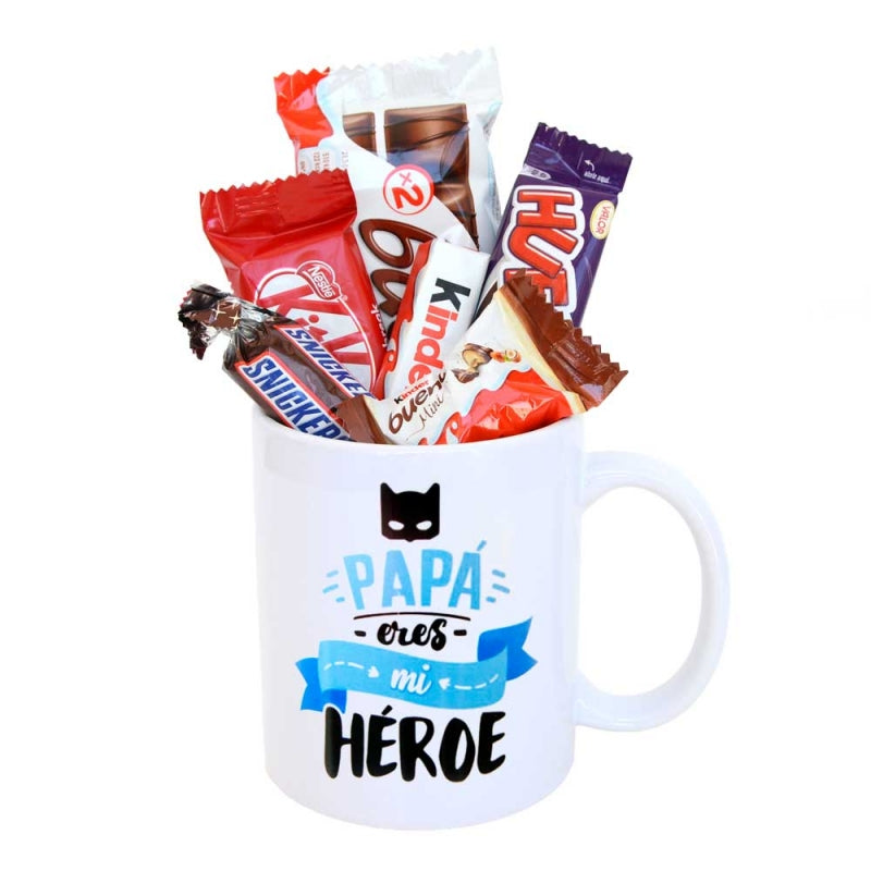Taza - Papá eres mi héroe