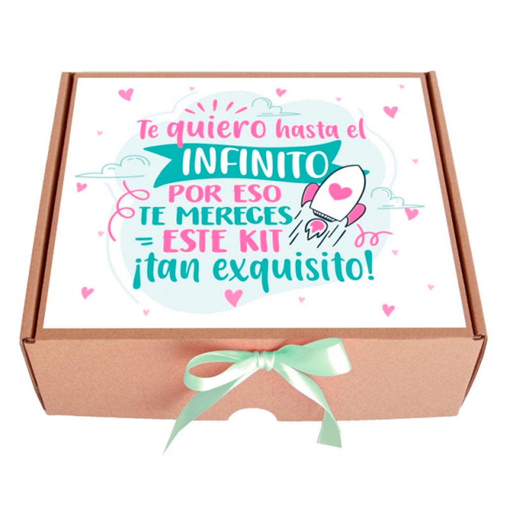 Hasta el infinito - Caja de chocolatinas