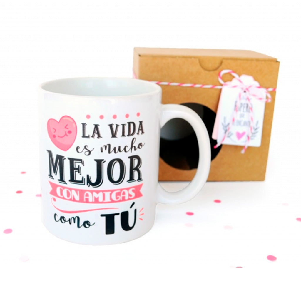 Taza - Mejor con amigas como tú