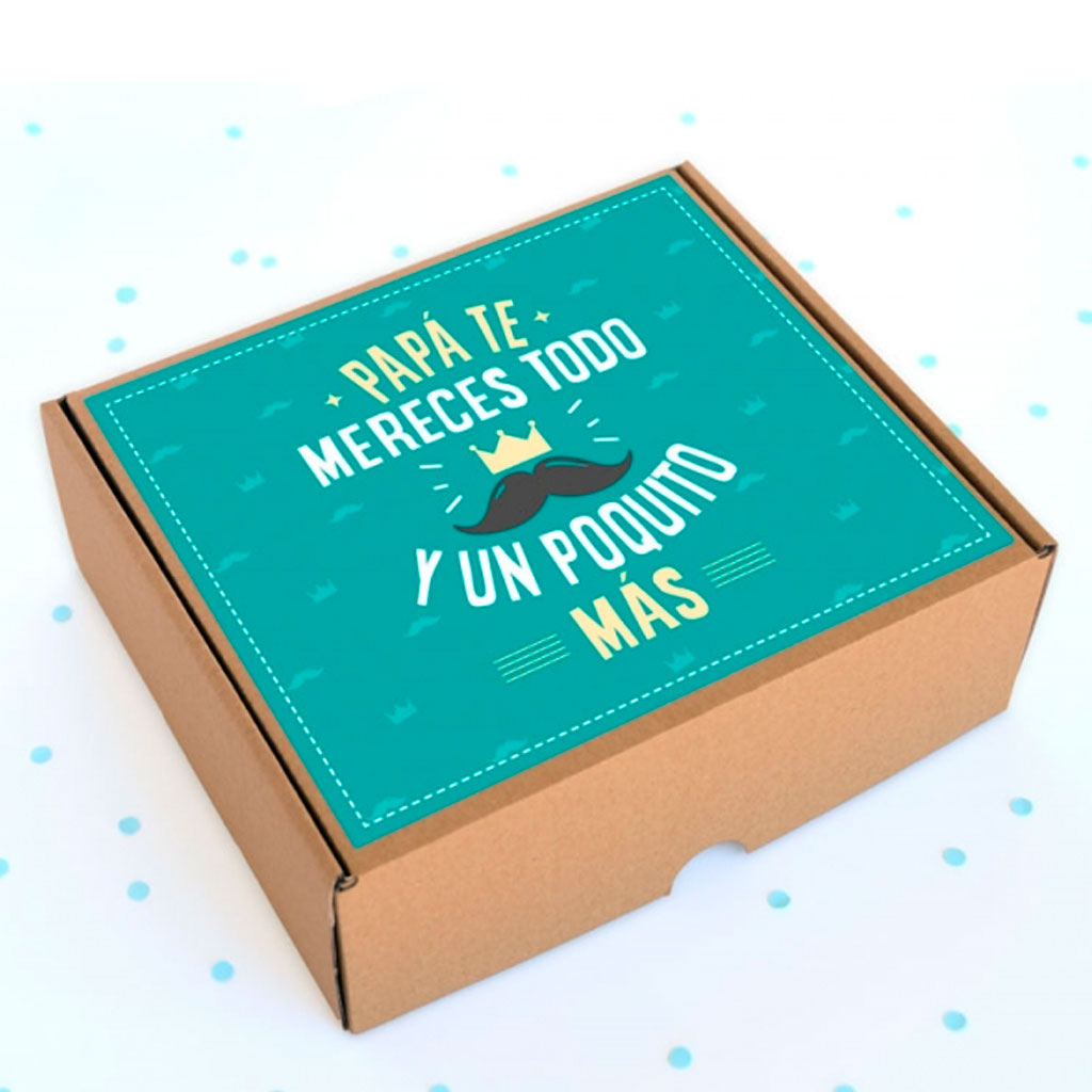 Papá, te mereces todo - Caja de chocolatinas