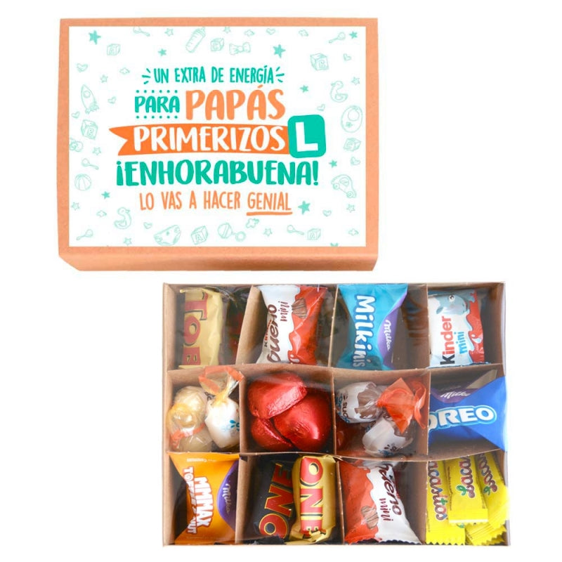 Cajita de bombones - Para papás primerizos