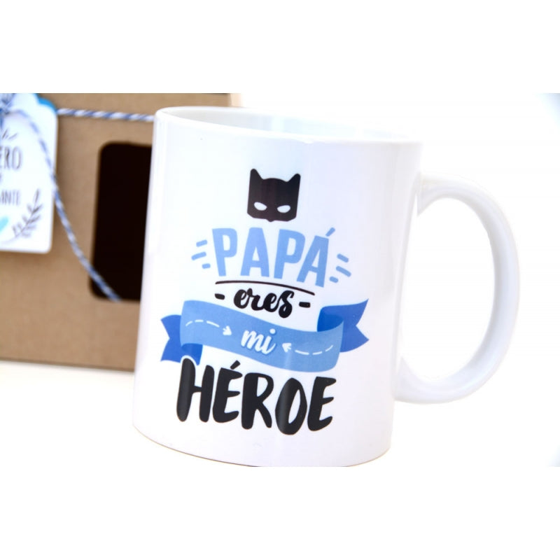 Taza - Papá eres mi héroe