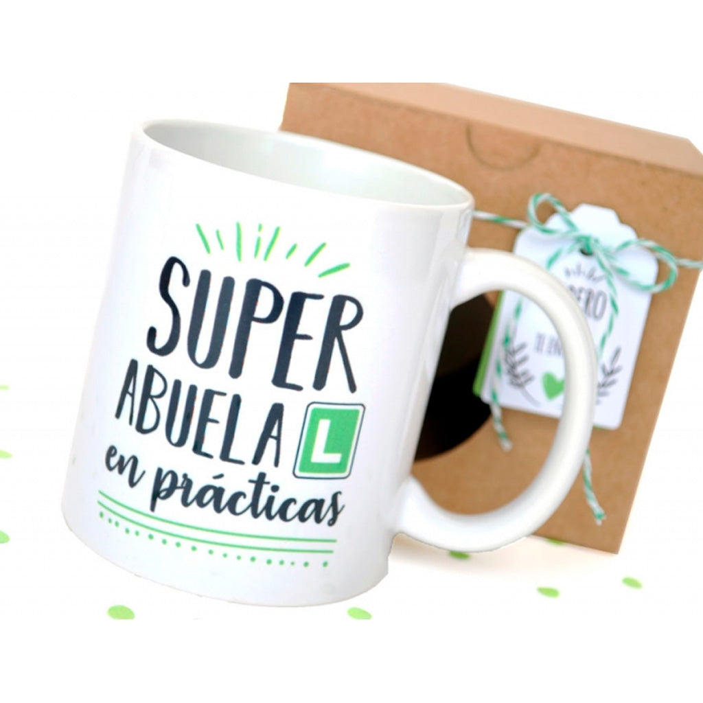 Taza - Súper abuela en prácticas (L)