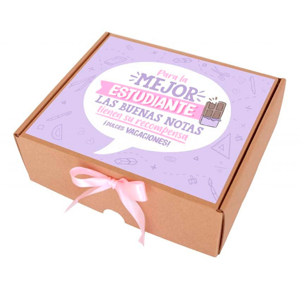 La mejor estudiante - Caja de chocolatinas