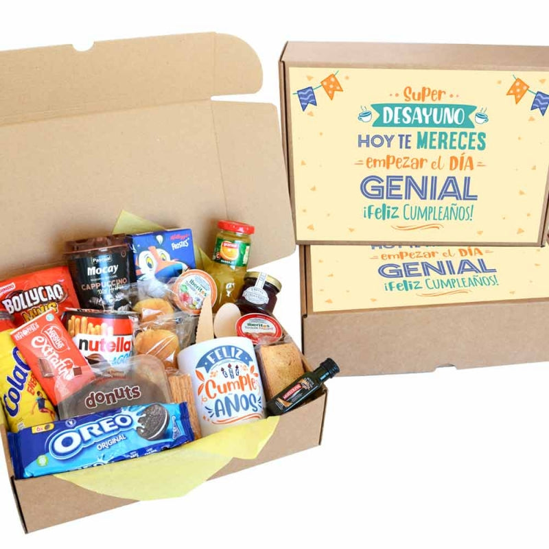 Feliz cumpleaños - Desayuno a domicilio