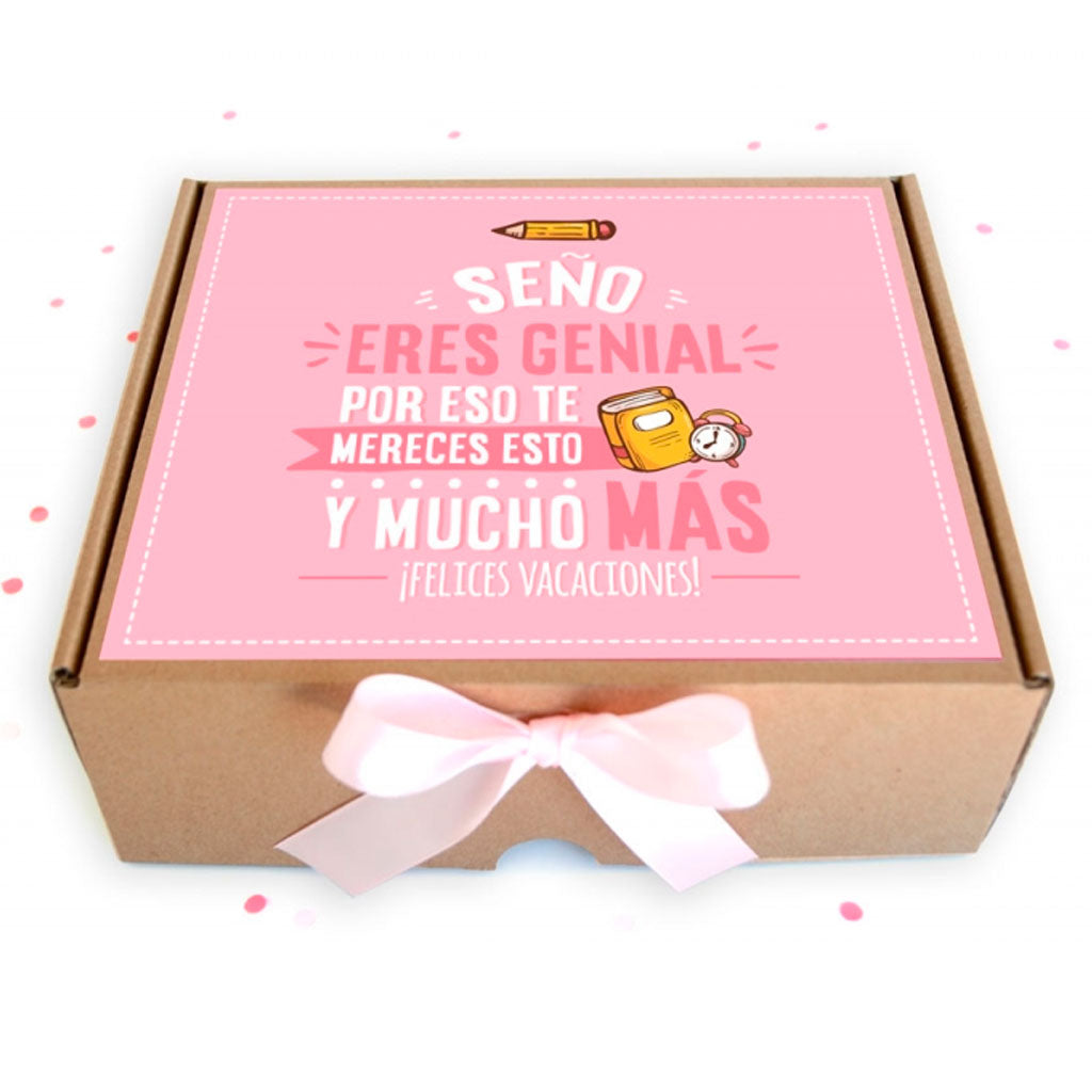 Señorita, eres genial - Caja de chocolatinas