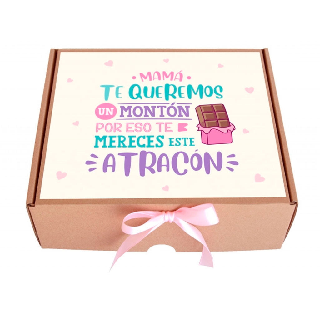 Mamá, te queremos un montón - Caja de chocolatinas