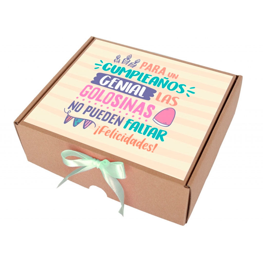 Cumpleaños genial - Caja de golosinas