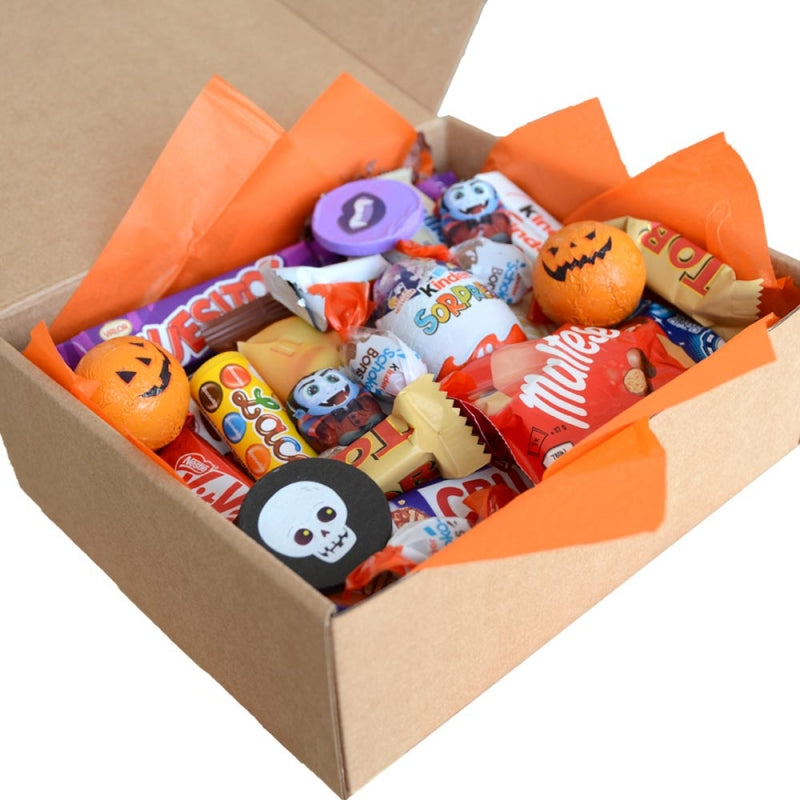 Halloween - Caja de chocolatinas color negro