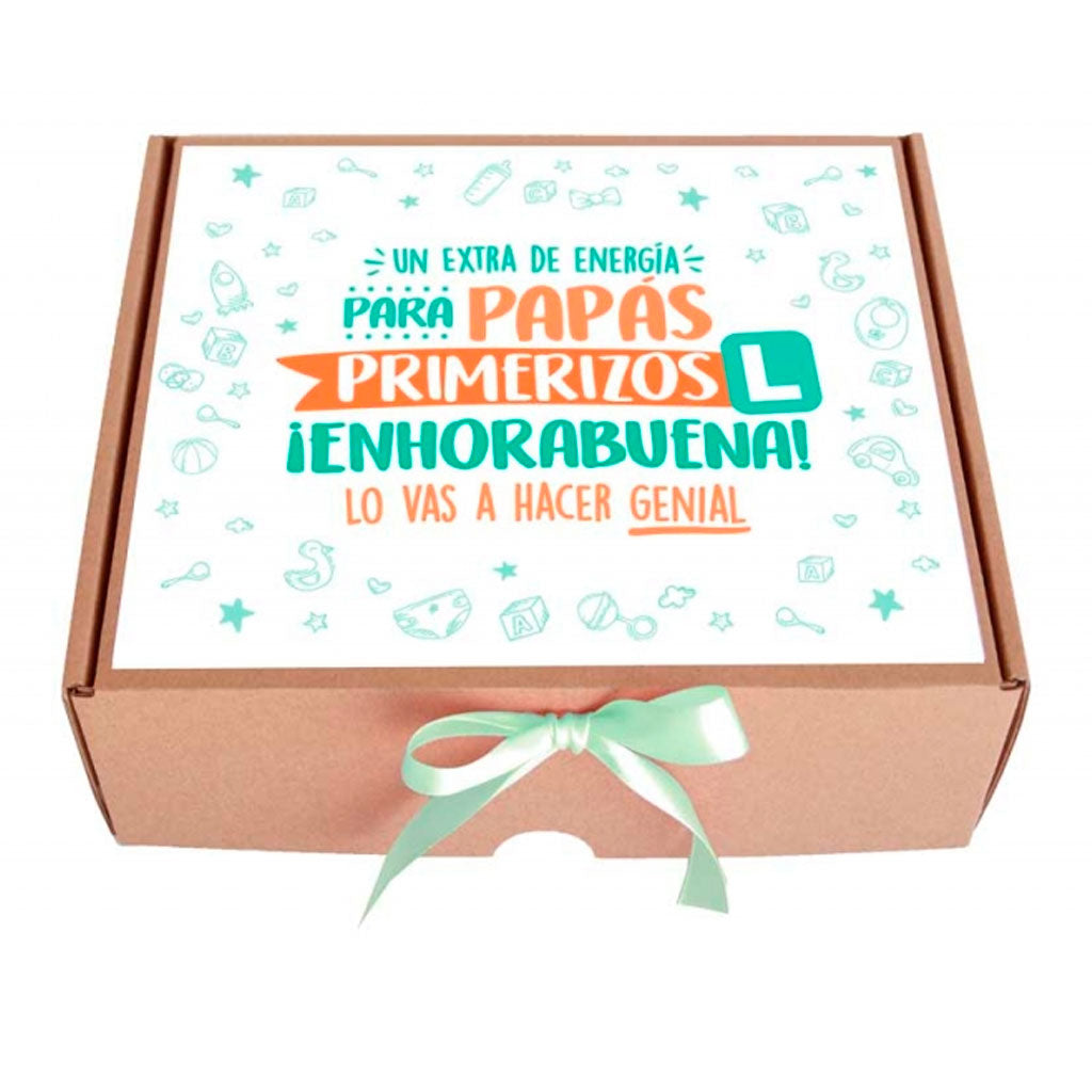 Papás primerizos - Caja de chocolatinas