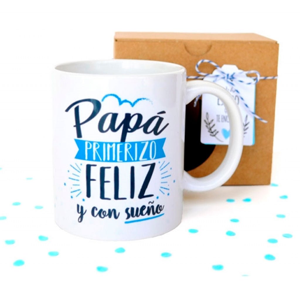 Taza - Papá feliz y con sueño