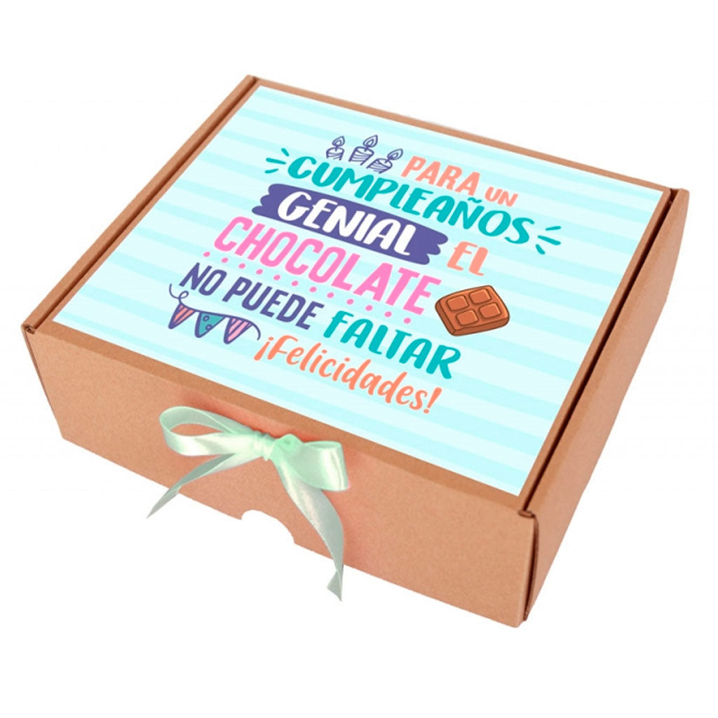 Cumpleaños genial - Caja de chocolatinas