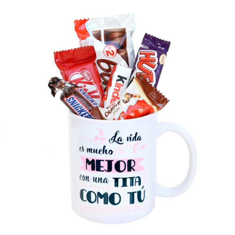 Taza - La vida es mejor con una tía/o como tú