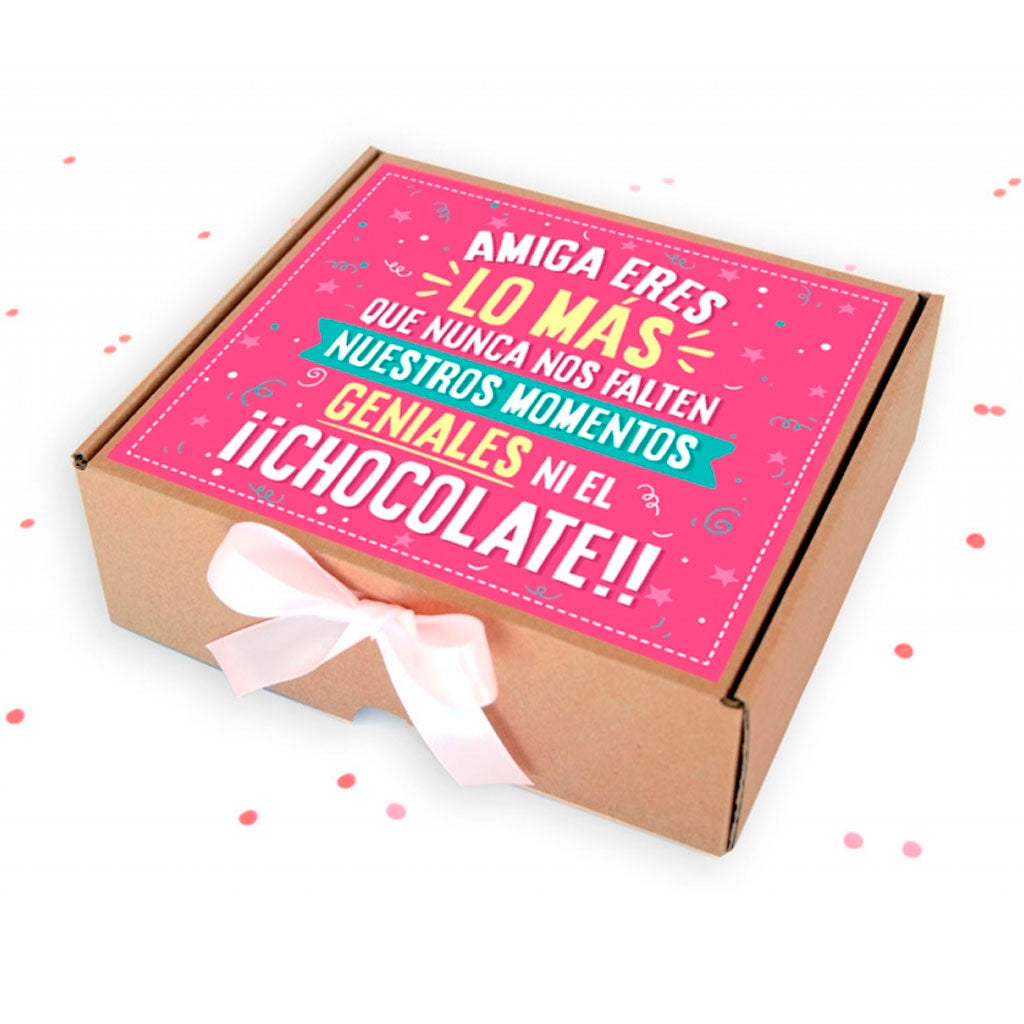 Amigas especiales - Caja de chocolatinas