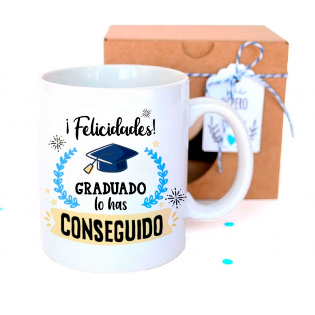 Taza - Felicidades graduado