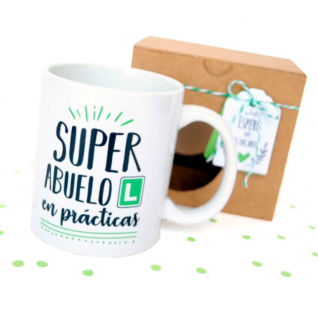 Taza - Súper abuelo en prácticas (L)