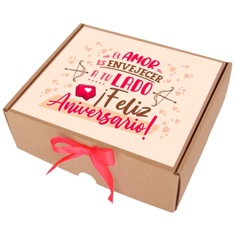 Feliz Aniversario - Caja de chocolatinas
