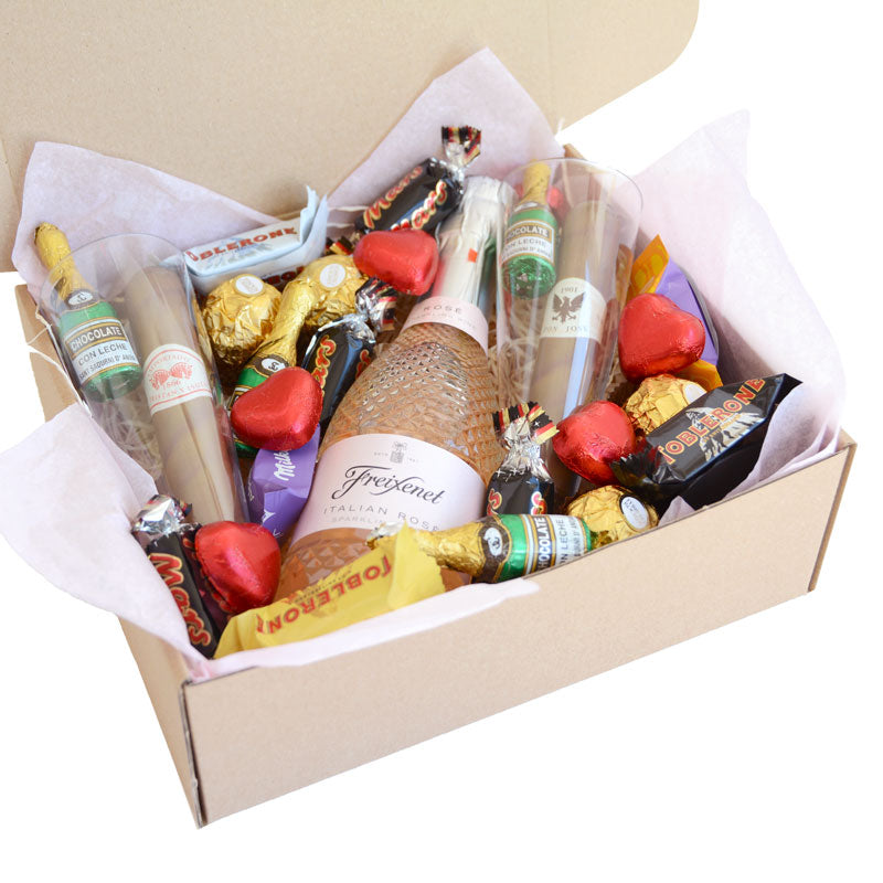 Caja de brindis para Navidad