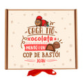 Caixa de xocolatines Caga Tió - Regal nadalenc original i divertit