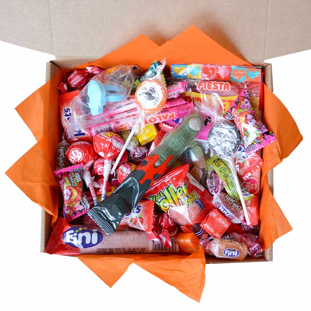 Halloween - Caja de golosinas color negro