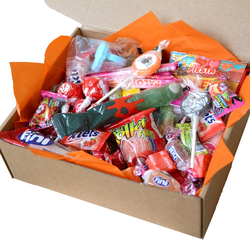 Halloween - Caja de golosinas color negro