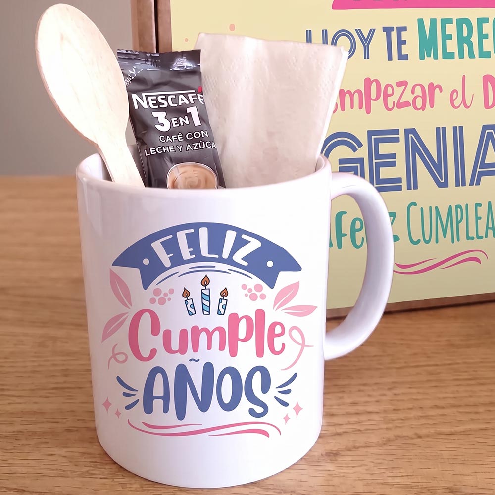Feliz cumpleaños - Desayuno a domicilio