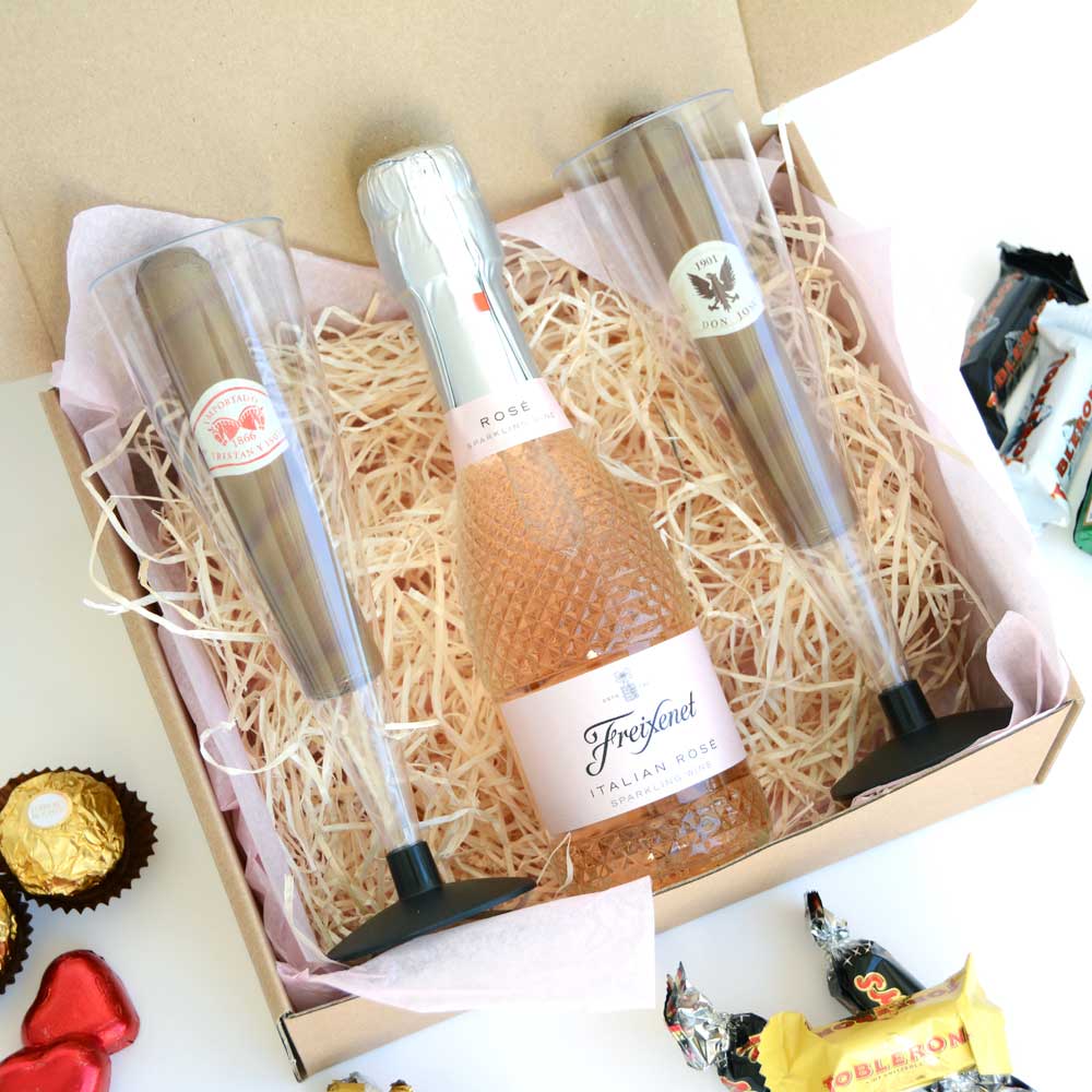 Caja de brindis para Navidad