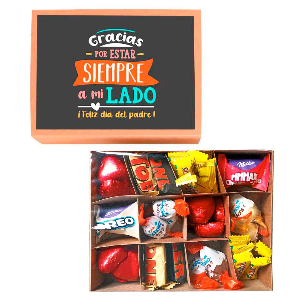 Cajita de bombones - Feliz Día del Padre