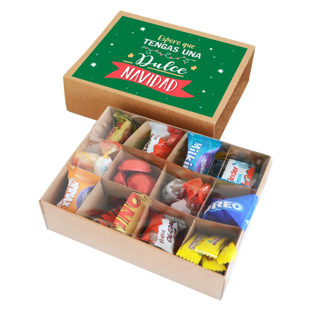 Cajita de bombones - Dulce Navidad