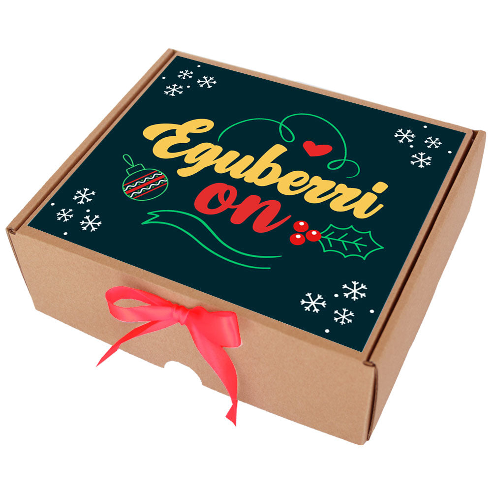 Eguberri on - Gabonetako txokolatin-kaxa