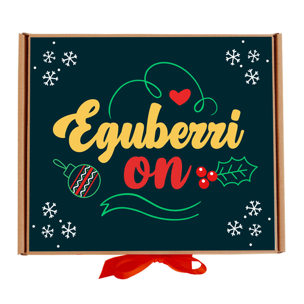 Eguberri on - Gabonetako txokolatin-kaxa