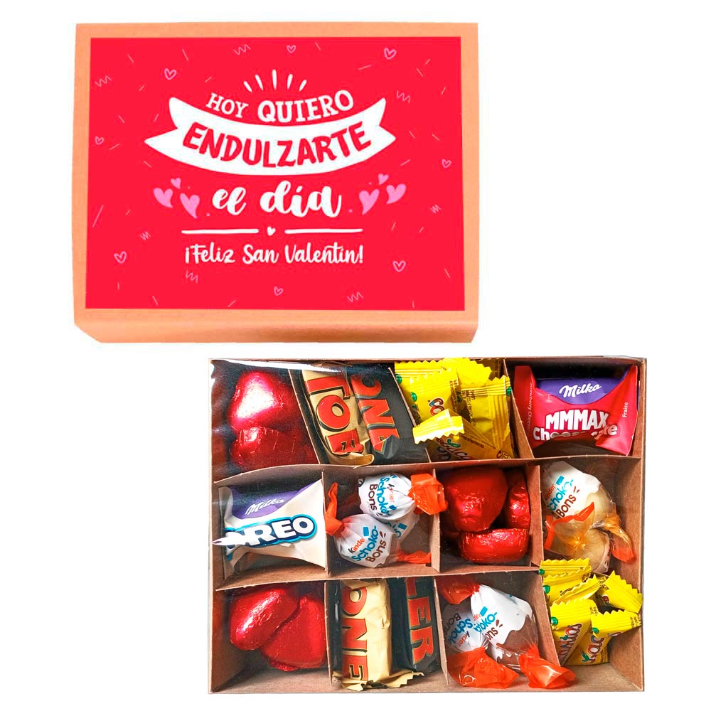 Cajita de bombones - Hoy quiero endulzarte