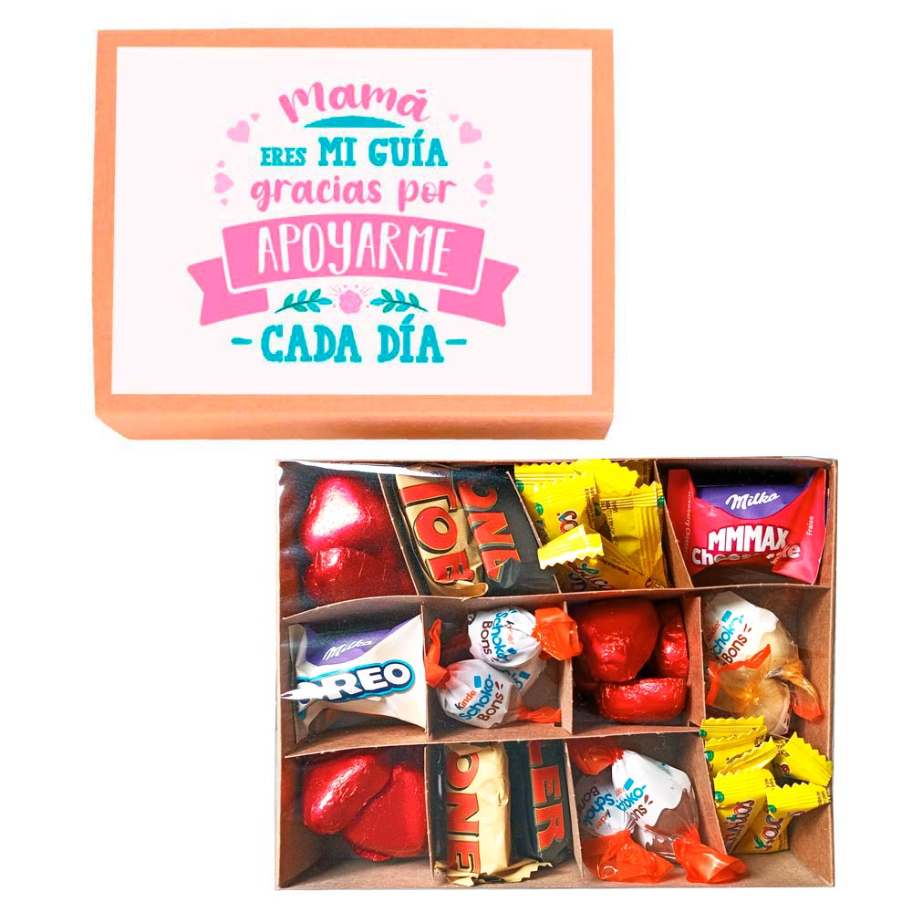 Cajita de bombones - Mamá, eres mi guía