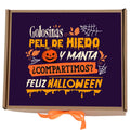 Halloween - Caja de golosinas color morado