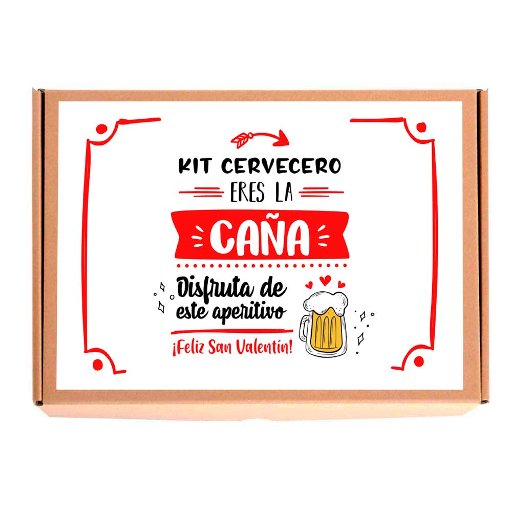 Pack cervecero - Edición regalo para San Valentín