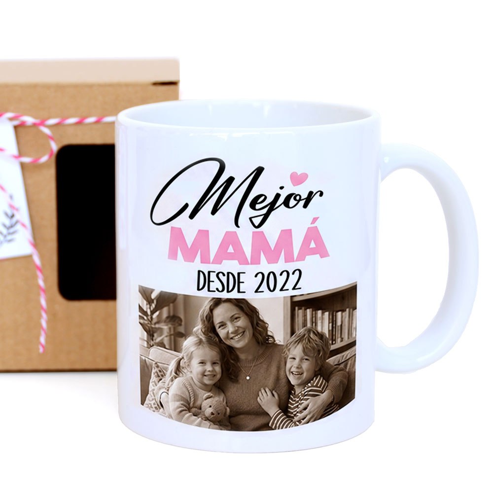 Taza - Mejor mamá (personalizada)