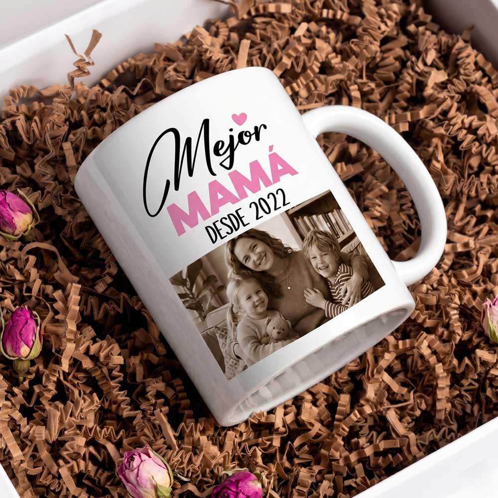 Taza - Mejor mamá (personalizada)