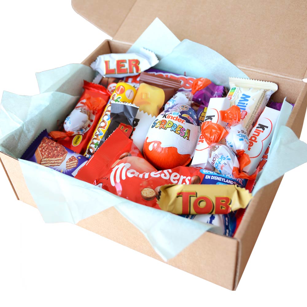 Regalo personalizado para padres - Caja de chocolatinas