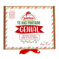 Caja de chocolatinas de Navidad personalizada - Te has portado genial