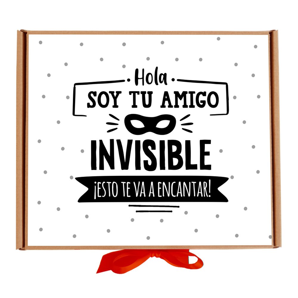 Caja de chocolatinas – Amigo invisible