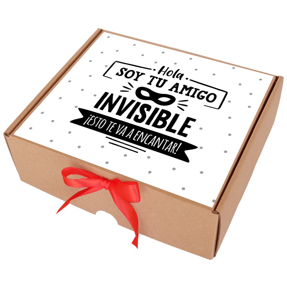 Caja de chocolatinas – Amigo invisible