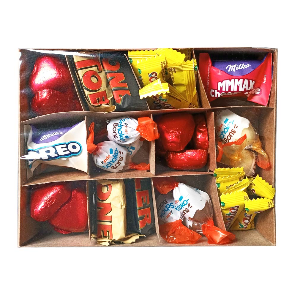 Cajita de bombones - Nuestro amor sabe a chocolate