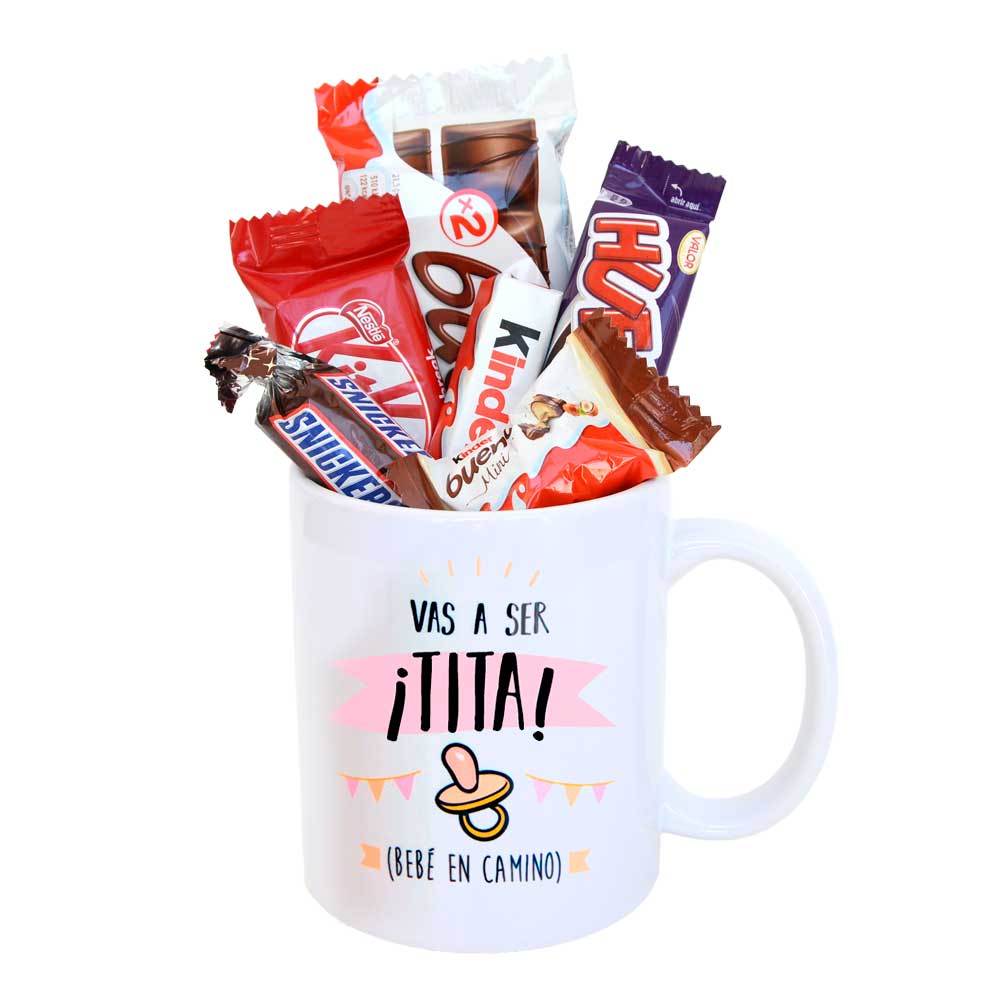 Taza - Vas a ser tita (con chupete)