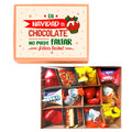 Cajita de bombones para Navidad - Felices fiestas